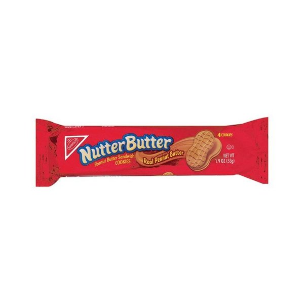 Halls Nutter Butter Peanut Butter Cookies 1.9 oz Packet 03745